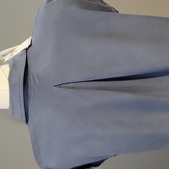 Workshop Republic Clothing Denim Sleeveless Button Down Hi Low Blouse  Size XS - Picture 4 of 12